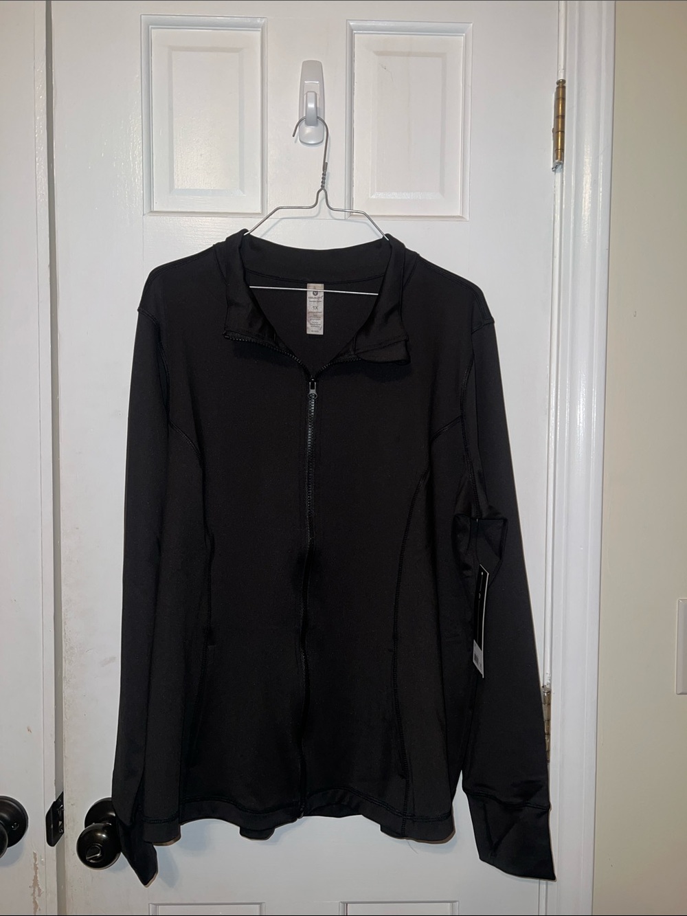Velocity Women's Black Full-Zip Training Jacket